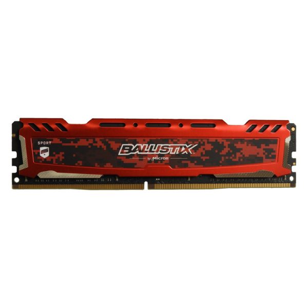 رم دسکتاپ DDR4 تک کاناله 2400 مگاهرتز CL16 کروشیال مدل Ballistix Sport ظرفیت 8 گیگابایت