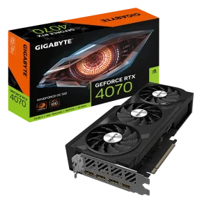 کارت گرافیک گیگابایت مدل RTX 4070 WINDFORCE OC 12GB