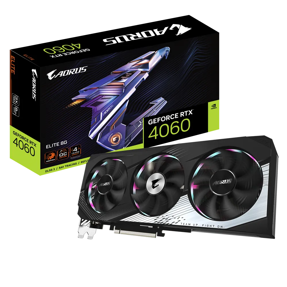 کارت گرافیک گیگابایت مدل GV-N4060AORUS E-8GD Rev1.0