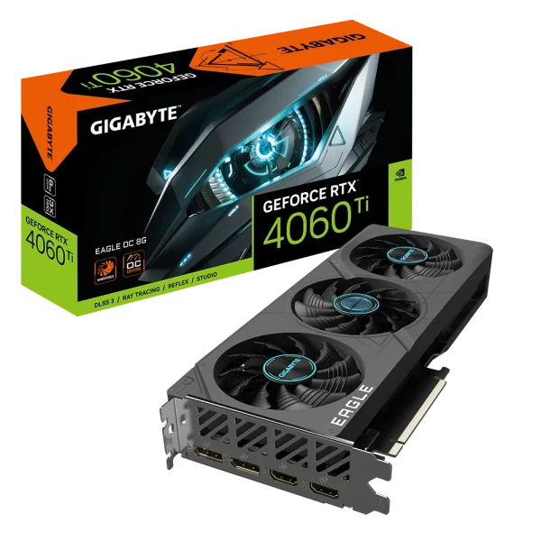 کارت گرافیک گیگابایت مدل RTX 4060 Ti EAGLE 8G Rev 1.0