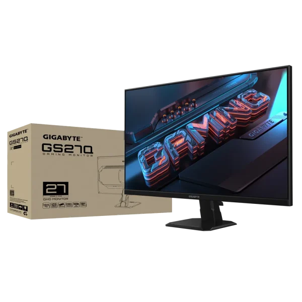 مانیتور 27 اینچ گیمینگ گیگابایت مدل GS27Q-EK