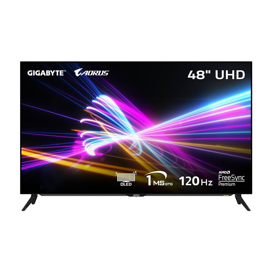 مانیتور 48 اینچ گیمینگ گیگابایت مدل AORUS FO48U-EK