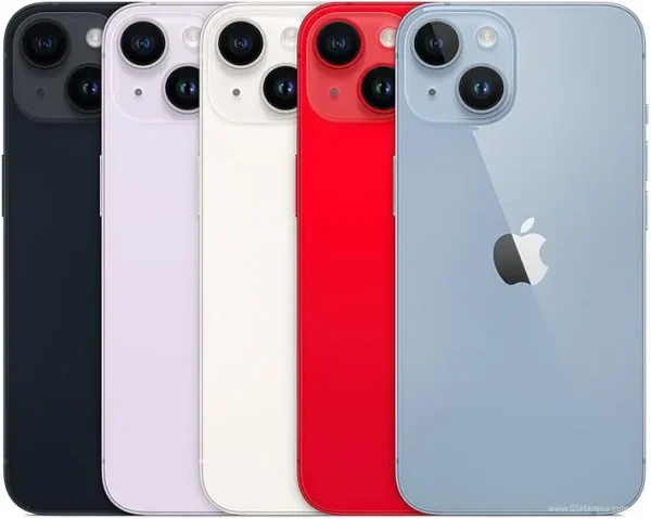 گوشی موبایل اپل مدل iPhone 14 CH دو سیم کارت ظرفیت 128 گیگابایت و رم 6 گیگابایت