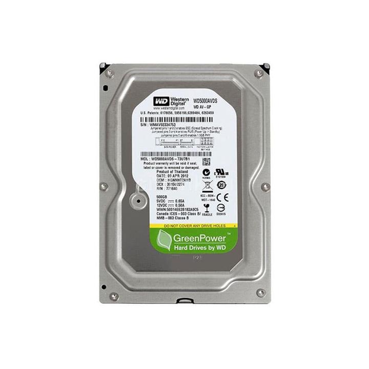 هارد اینترنال وسترن دیجیتال مدل WD-AV-GP WD5000AVDS ظرفیت 500 گیگابایت 1 هارد اینترنال وسترن دیجیتال مدل WD-AV-GP WD5000AVDS ظرفیت 500 گیگابایت