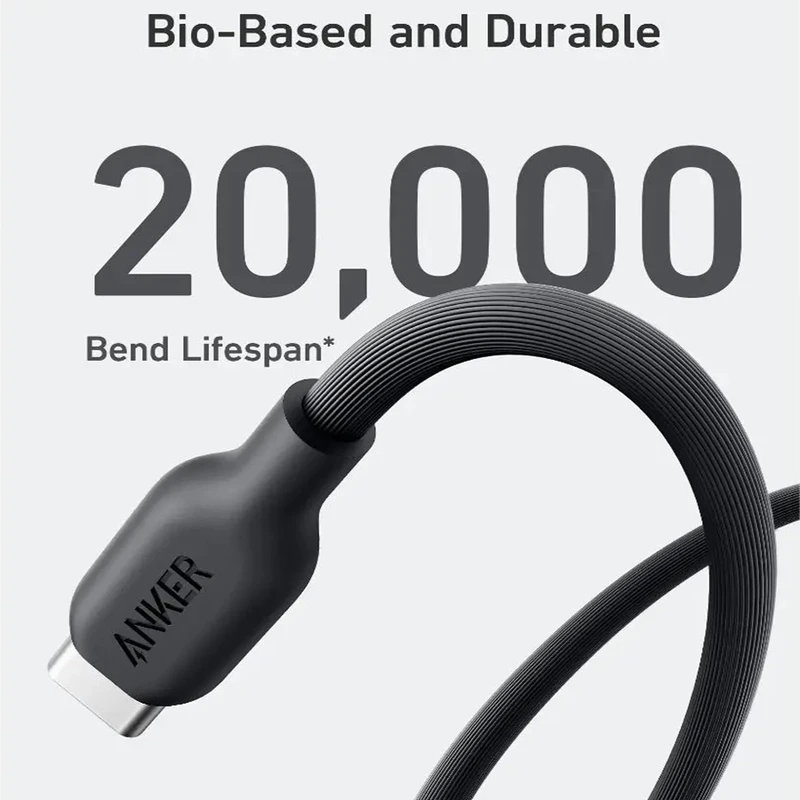 کابل USB-C انکر مدل 544/Bio-Based A80F1 طول 0.9 متر 2 کابل USB-C انکر مدل 544/Bio-Based A80F1 طول 0.9 متر