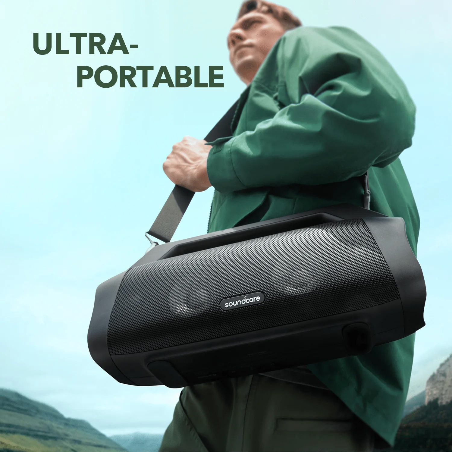 اسپیکر بلوتوثی قابل حمل انکر مدل Motion Boom Plus A3129 4 اسپیکر بلوتوثی قابل حمل انکر مدل Motion Boom Plus A3129