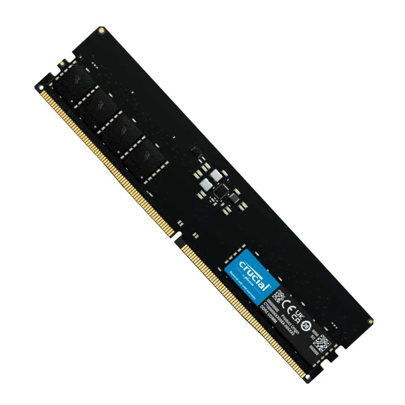 رم دسکتاپ DDR5 تک کاناله 4800 مگاهرتز CL40 کروشیال مدل CT32 ظرفیت 32 گیگابایت