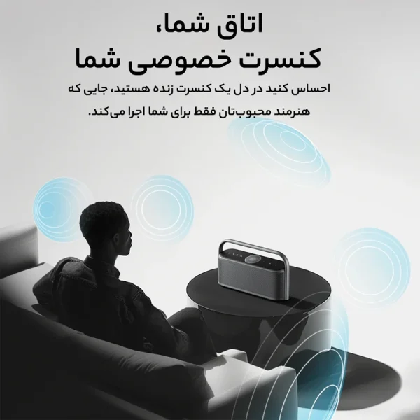 اسپیکر بلوتوثی قابل حمل انکر مدل Soundcore Motion X600 A3130