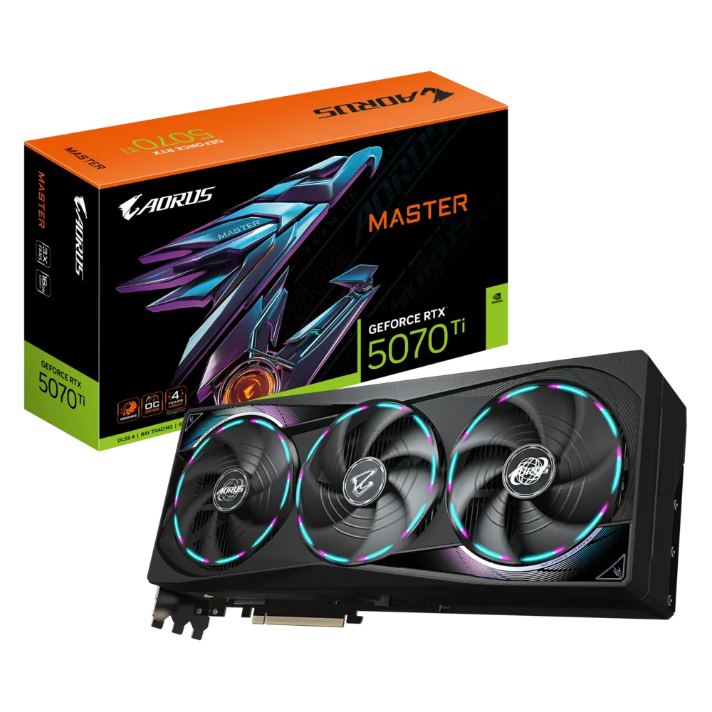 کارت گرافیک Gigabyte GeForce RTX 5070 Ti GAMING OC 16G (GV-N507TGAMING OC-16GD)