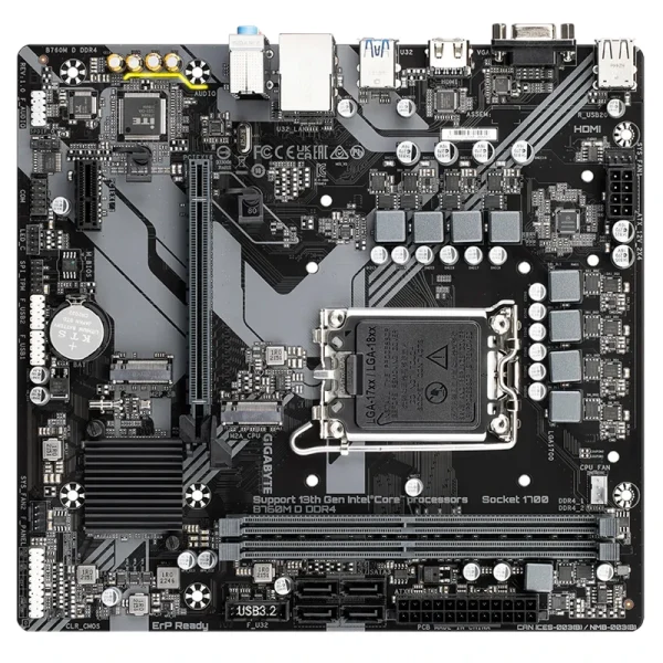 مادربرد گیگابایت مدل B760M D DDR4 rev. 1.0