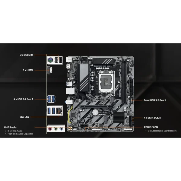 مادربرد گیگابایت مدل B860M K