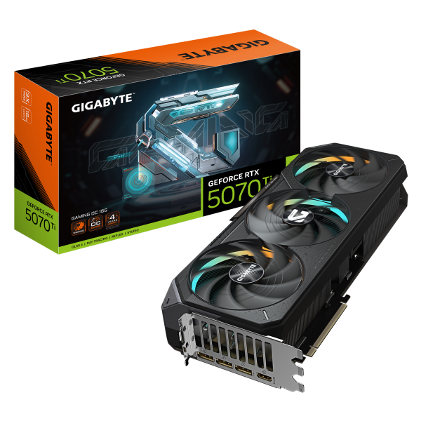کارت گرافیک Gigabyte GeForce RTX 5070 Ti GAMING OC 16G (GV-N507TGAMING OC-16GD)