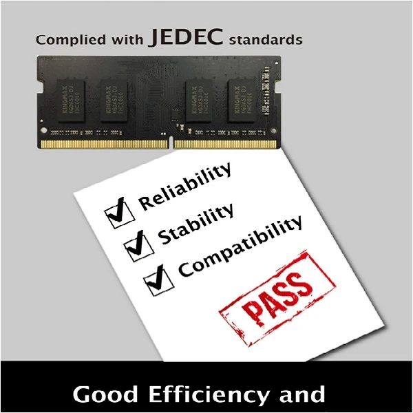 رم لپ تاپ DDR4 تک کاناله 3200 مگاهرتز کینگ مکس مدل GSOG42F-18KIK5 ظرفیت 8 گیگابایت