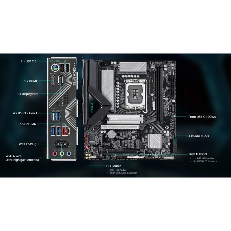مادربرد گیگابایت مدل B860M EAGLE WIFI6