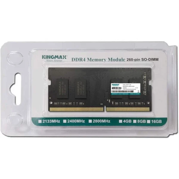 رم لپ تاپ DDR4 تک کاناله 3200 مگاهرتز کینگ مکس مدل GSOG42F-18KIK5 ظرفیت 8 گیگابایت