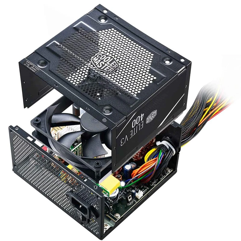 منبع تغذیه کامپیوتر کولر مستر مدل ELITE 400W - V3