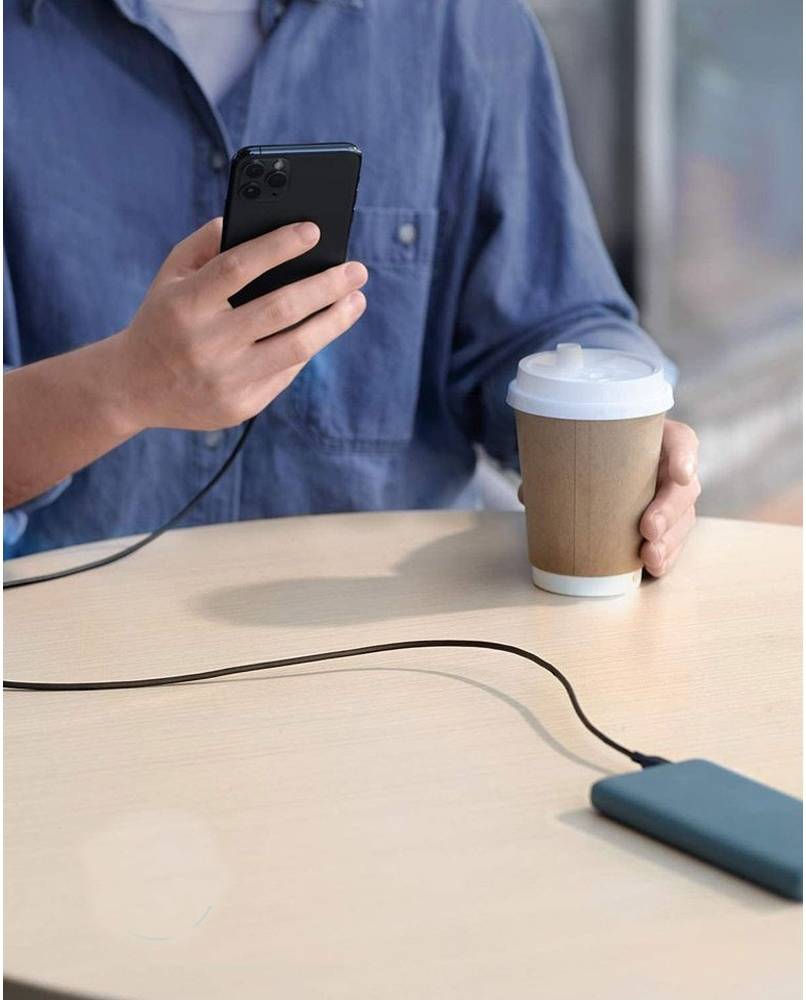 کابل لایتنینگ انکر ANKER A8832H11 طول 90 سانتیمتر مدل USB-C to Lightning 4 کابل لایتنینگ انکر ANKER A8832H11 طول 90 سانتیمتر مدل USB-C to Lightning