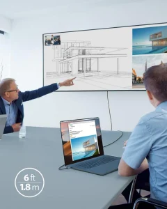 کابل USB-C به HDMI انکر مدل ANKER A8730H11 طول 180 سانتی‌متر