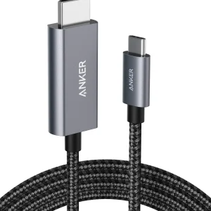 کابل USB-C به HDMI انکر ANKER A8730H11 طول 180 سانتی‌متر