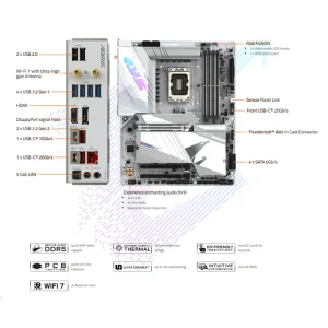 مادربرد گیگابایت مدل Z790 AORUS PRO X