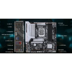 مادربرد گیگابایت مدل B860M GAMING X WIFI6E (rev. 1.0)