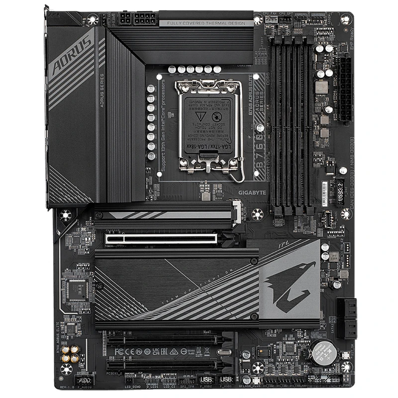 مادربرد گیگابایت مدل B760 AORUS ELITE Rev. 1.0 2 مادربرد گیگابایت مدل B760 AORUS ELITE Rev. 1.0