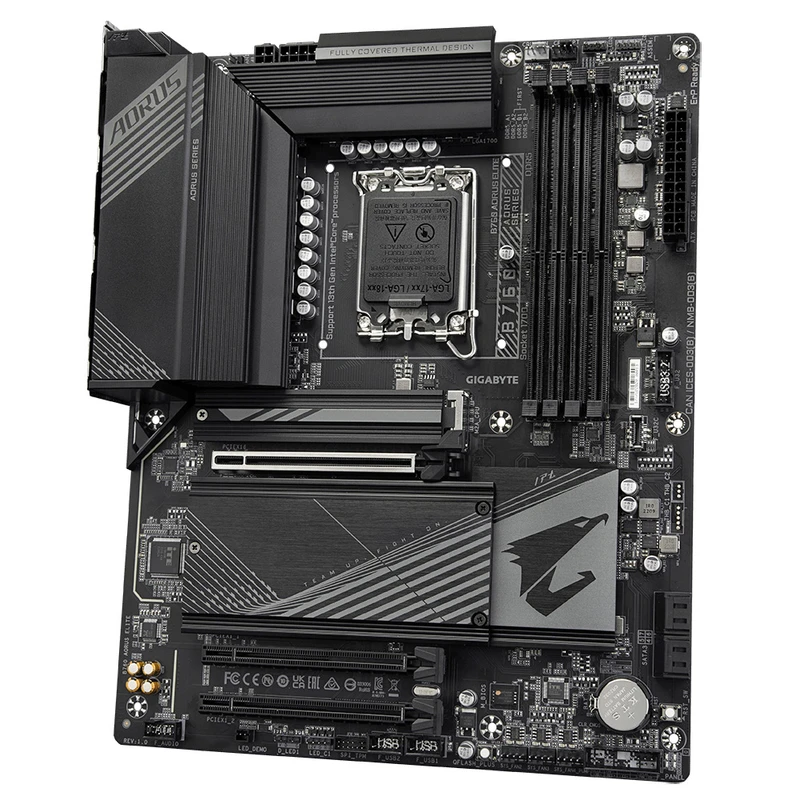 مادربرد گیگابایت مدل B760 AORUS ELITE Rev. 1.0 4 مادربرد گیگابایت مدل B760 AORUS ELITE Rev. 1.0